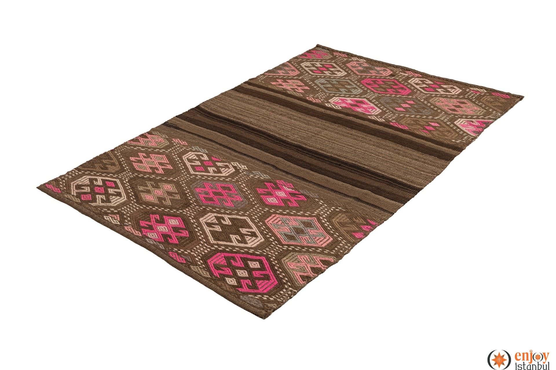 Bayburt Kilim Rug (3.7 x 5.7 ft) - 240446