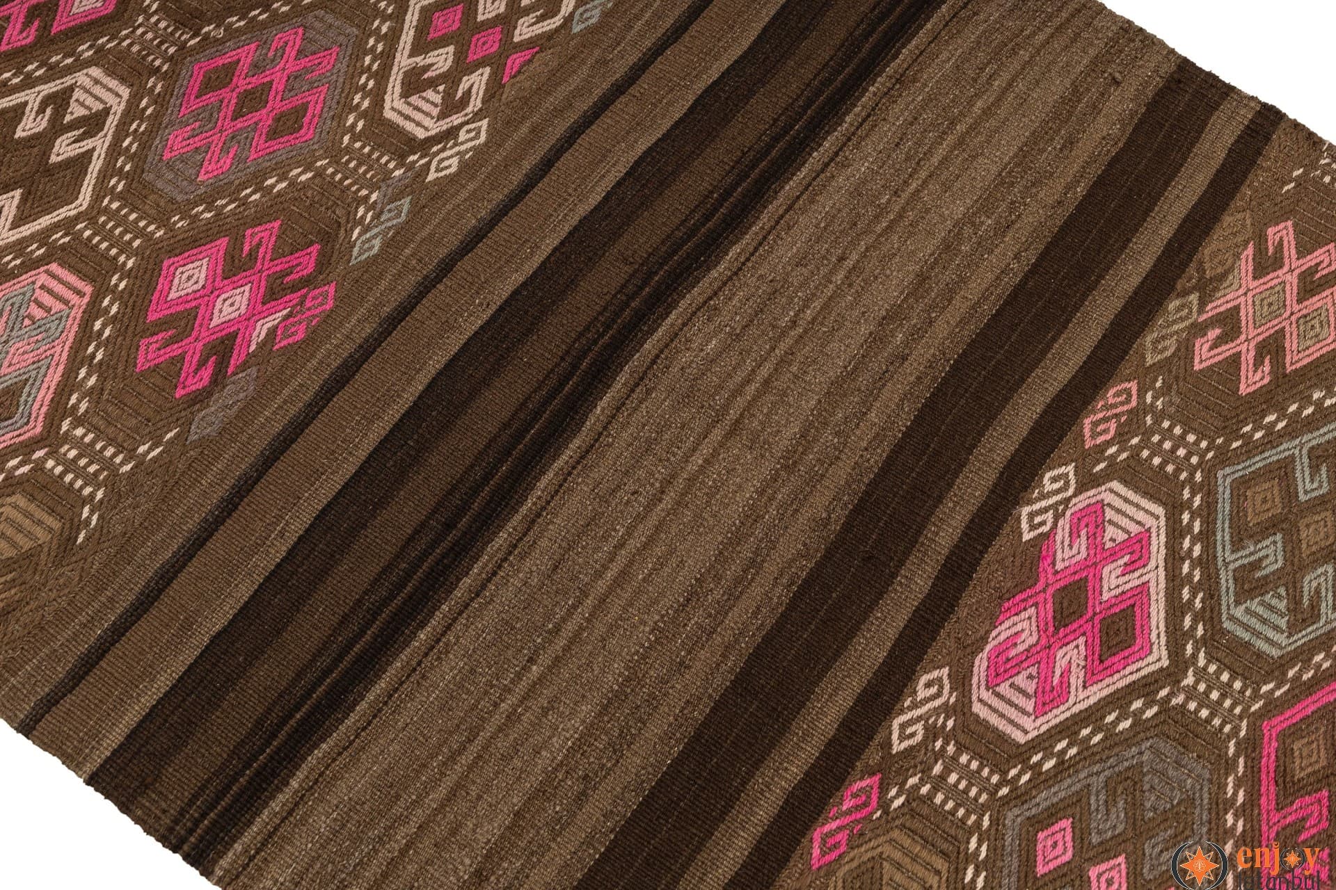 Bayburt Kilim Rug (3.7 x 5.7 ft) - 240446
