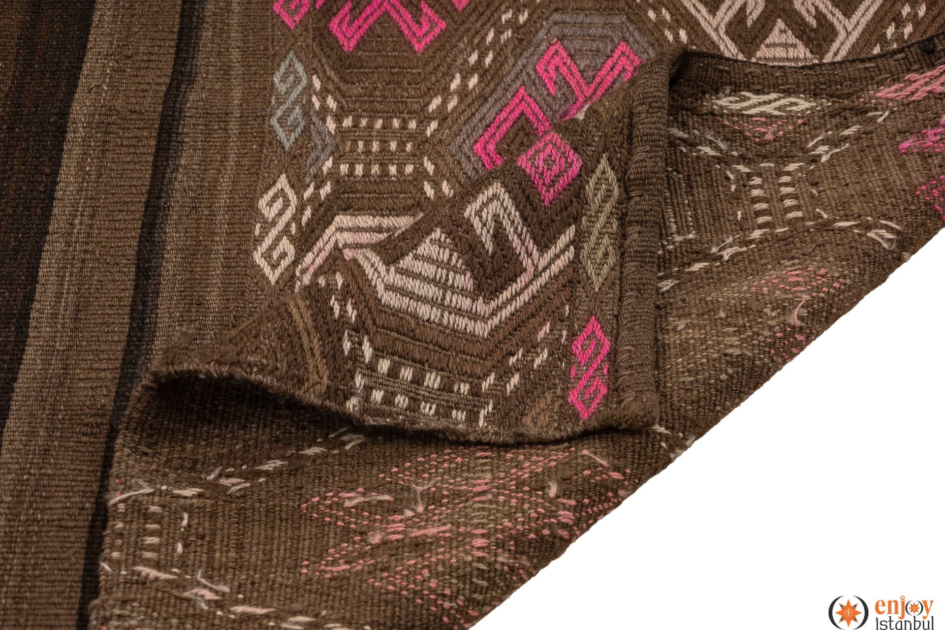 Bayburt Kilim Rug (3.7 x 5.7 ft) - 240446