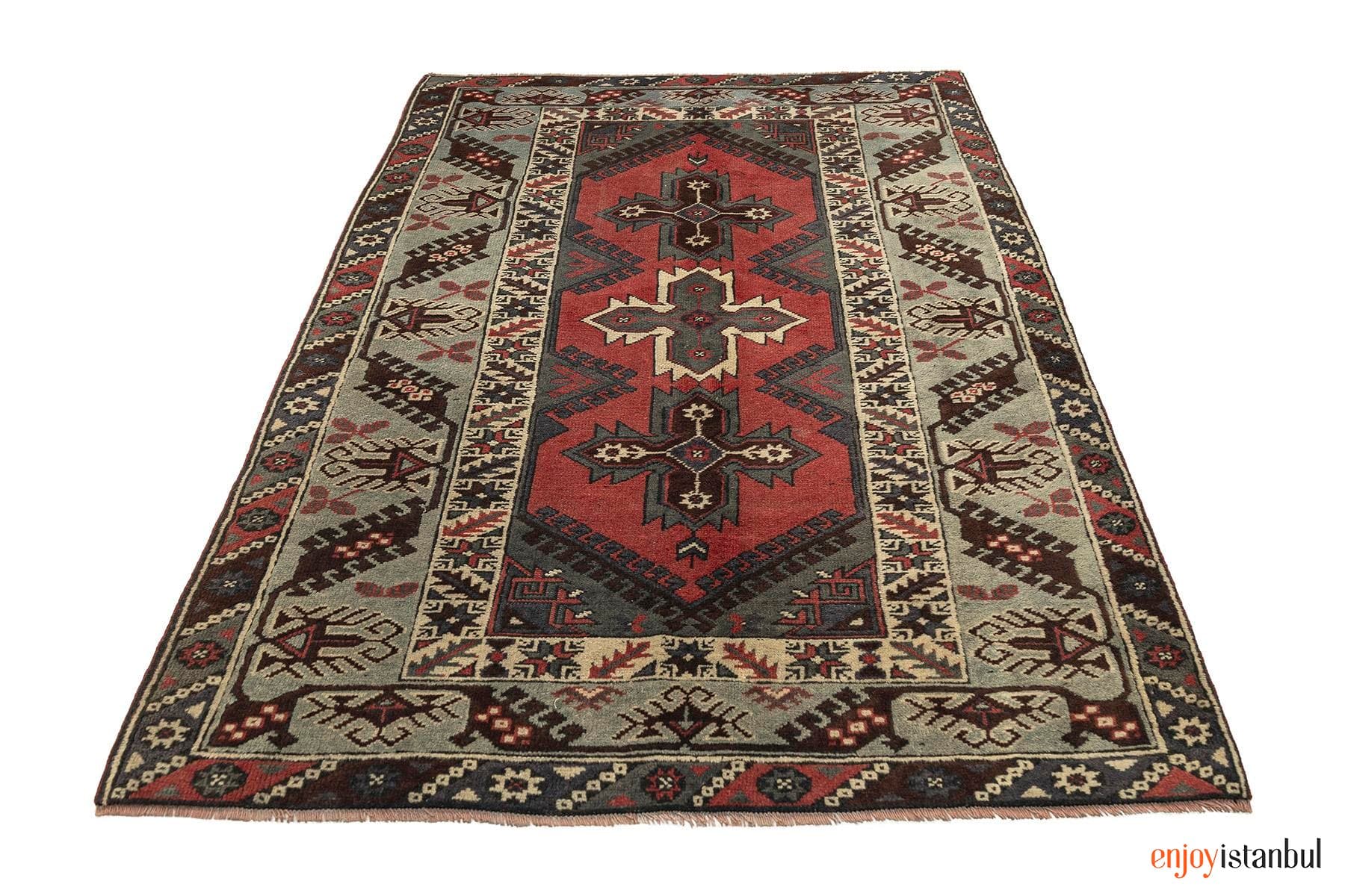 Dosemealtı Carpet Rug (4.0 x 6.3 ft) - 250254