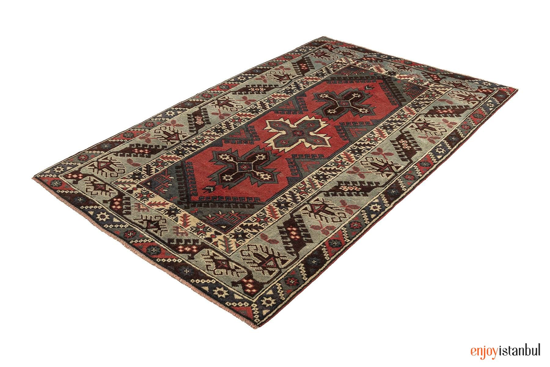 Dosemealtı Carpet Rug (4.0 x 6.3 ft) - 250254