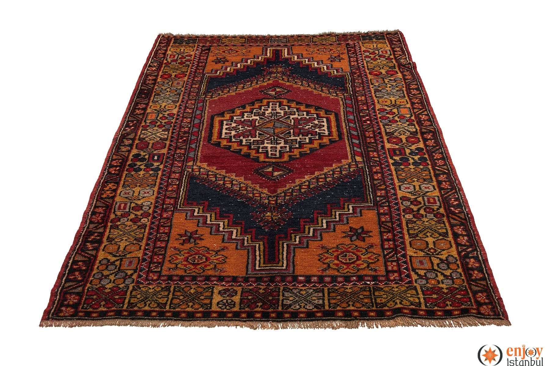 Yahyalı Carpet Rug (4.0 x 6.3 ft) - 250665