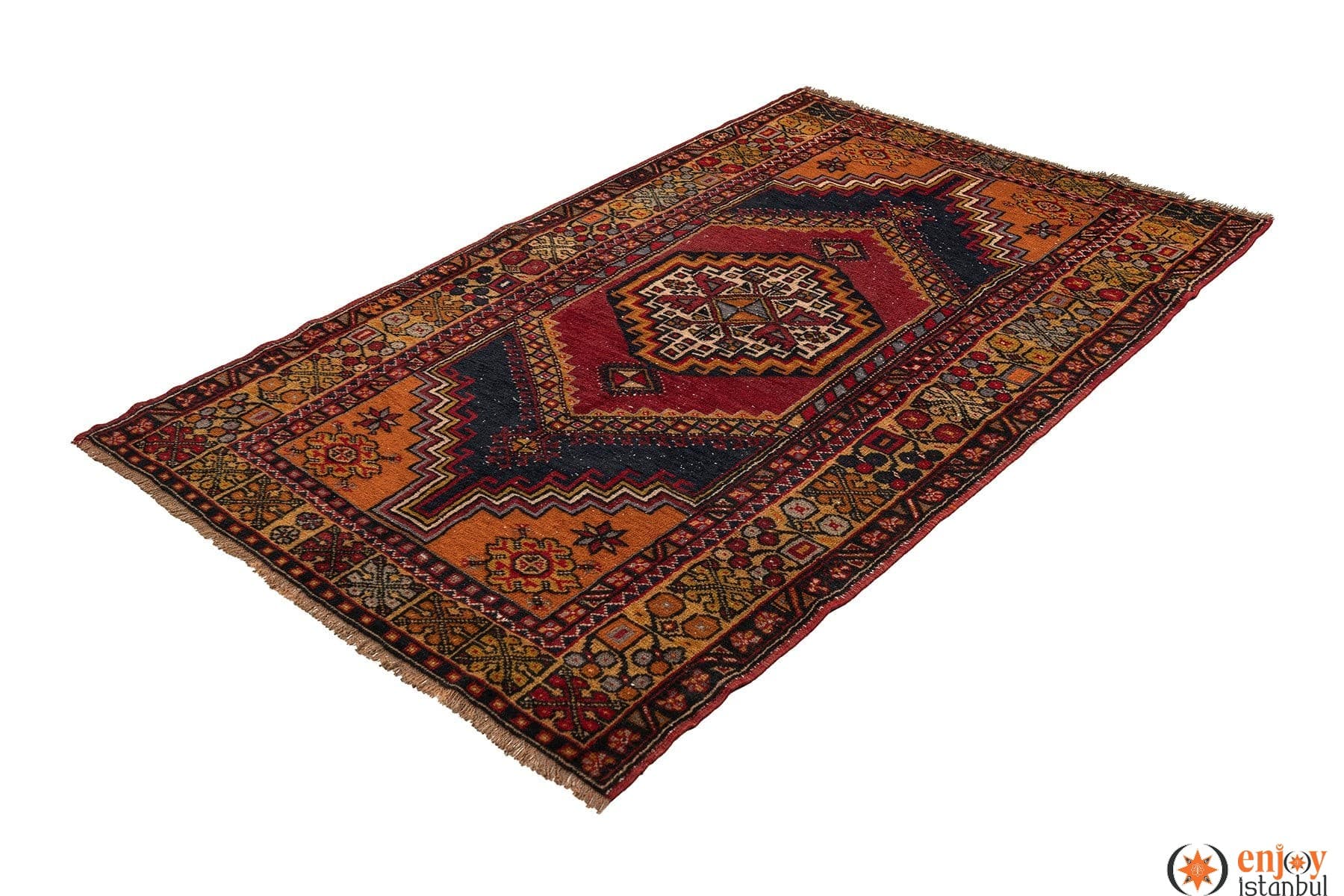 Yahyalı Carpet Rug (4.0 x 6.3 ft) - 250665
