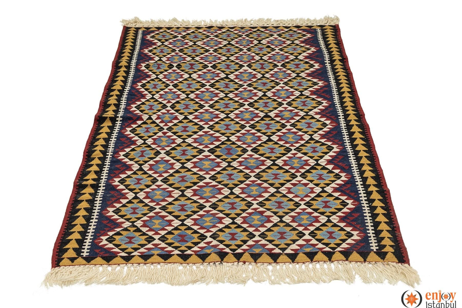 Van Kilim Rug (3.2 x 5.5 ft) - 250783
