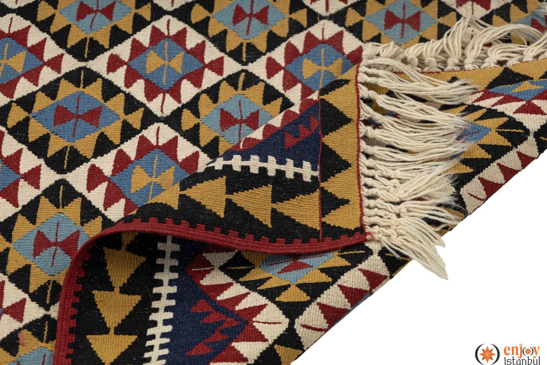 Van Kilim Rug (3.2 x 5.5 ft) - 250783