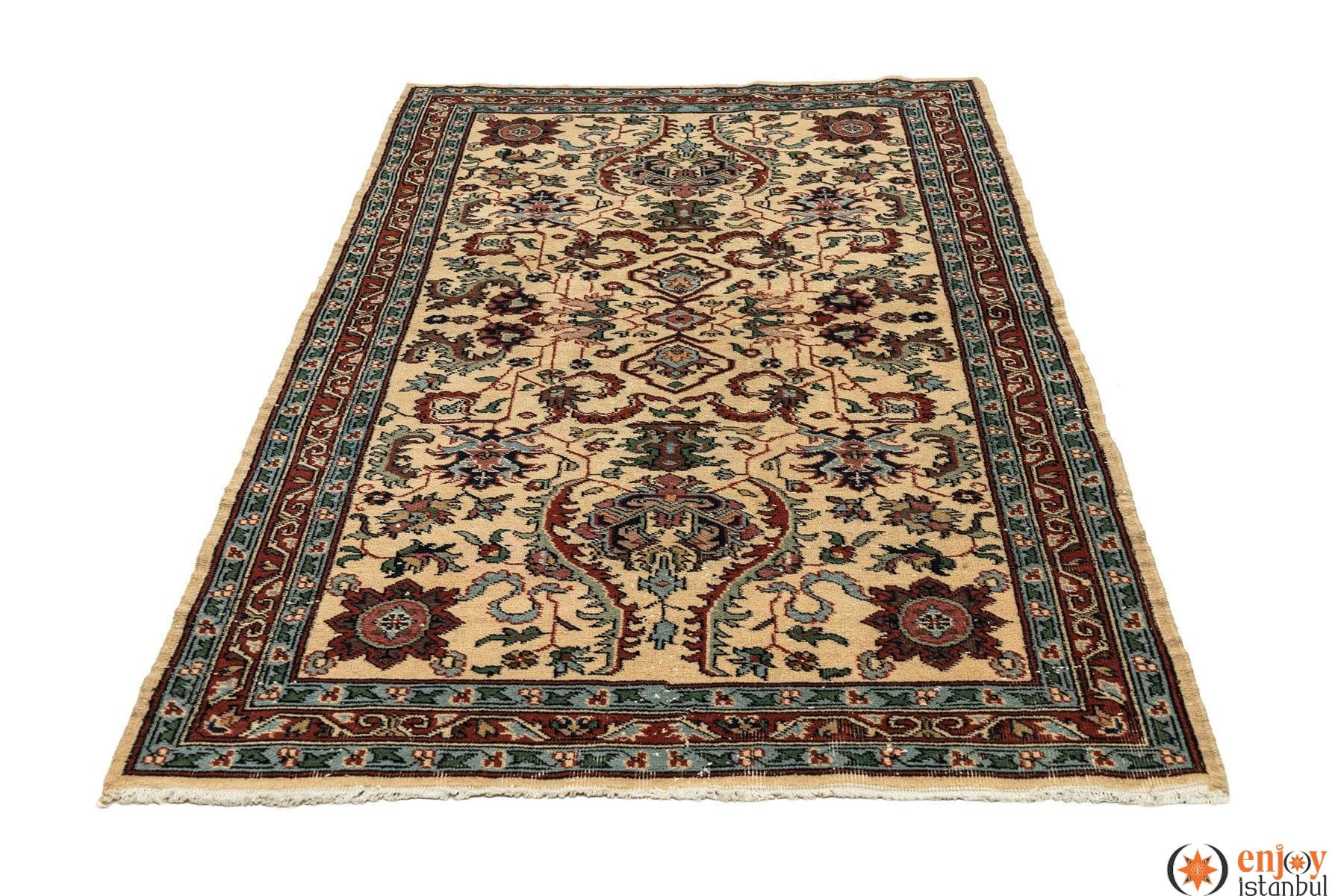 Isparta Carpet Rug (4.1 x 7.0 ft) - 260083