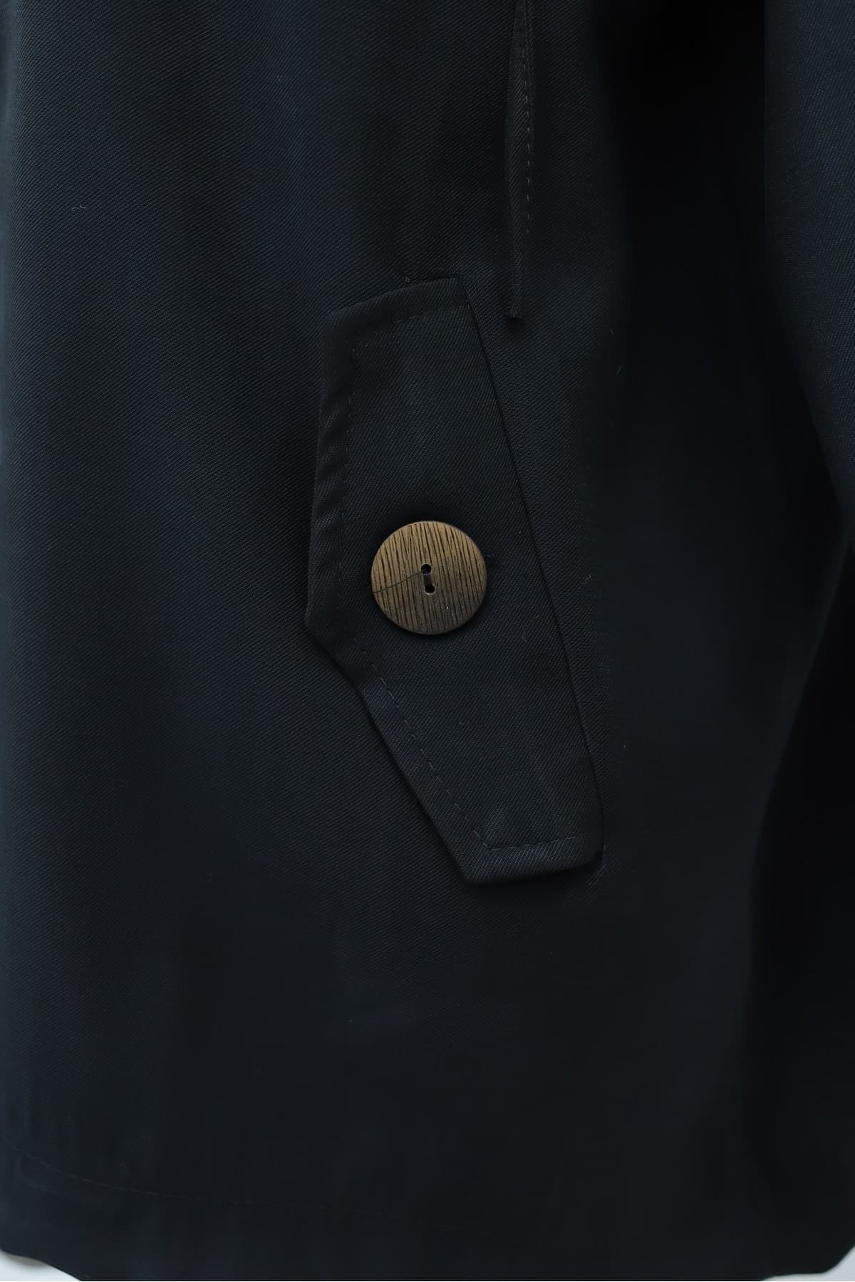 Tencel Jacket with Lace-Up Neck and Cuffs, Gathered Hem, and Flap Pockets